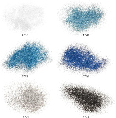 Arteza Fine Glitter Set, 6 x 2-oz Bottles, Ocean-Toned Glitter for Resin, Glue, Acrylic Paint, Arts and Crafts Supplies for Creating DIY Projects ...