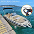 Botepon Boat Bungee Dock Lines, Boating Gifts for Men, Boat Accessories, Pontoon Accessories, Mooring Lines for Bass Boat, 4 Feet...
