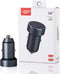 36W Dual USB Type C PD 3.0 (18W) + USB A QC4.0 (18W) Mini Fast Car Charger Adapter with Built-in LED Voltmeter...