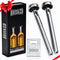 Beer Chiller Sticks for Bottles Set | 2 Stainless Steel Cooling Chillers for Chubby Bottles | Christmas Gift Accessories | Cooler Gag Idea for Men...