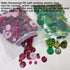 500-600 Pieces Variou Size Resin Buttons Various Shapes Variou Color Sewing Craft Kids Handmade Button Painting DIY Ornament with 60" Long Soft Ru...