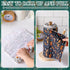 30 Pcs Reusable Paper Towel Paperless Towel with Cardboard Roll Reusable Cloth Paper Towel for Kitchen Washable Napkins Fit on All Holder Towel Ro...