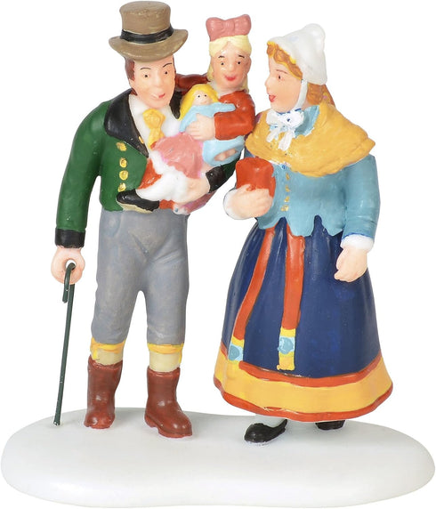 Department 56 Alpine Village Accessories Family Outing Figurine, 2.75", Multicolor...
