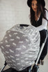 Scout Copper Pearl Multi-Use Cover: Car Seat, Nursing, Stroller - Stretchy Fabric, All-Season, Stylish Designs, Easy Access...