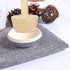 3Pcs Tart Tamper Set, Portable Wooden Double Side Pie Pastry Dough Tamper, Wooden Egg Tart Mold, DIY Cake Pastry Tools for Egg Tart, Pasta, Cheese...