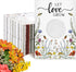 Fumete 50 Pcs Let Love Grow Seed Packets Wedding Favor for Guests Bulk Seed Envelope Kraft Bag with Window Flower Resealable Seed Storage Packets ...
