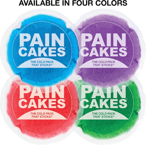 Reusable Round Cold Pack - Stickable Ice Pack for Targeted Cold Therapy - Perfect for Injuries, and Small Areas - Latex-Free Cold Compress, 100x R...