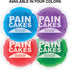 Reusable Round Cold Pack - Stickable Ice Pack for Targeted Cold Therapy - Perfect for Injuries, and Small Areas - Latex-Free Cold Compress, 100x R...