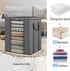 Fixwal Extra Large Blanket Storage Bags 120L Comforter Storage Bags with Reinforced Handles Breathable Clothes Storage Containers for King Comfort...
