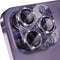 Choiche for iPhone 14 Pro/iPhone 14 Pro Max Camera Lens Protector, Bling Camera Cover with 9H Tempered Glass Lens Screen Protector Metal Ring Deco...