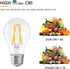 12V Low Voltage LED Light Bulbs - Soft Warm 2700K 4W E26 Edison Base 40W Equivalent - 12 Volt DC/AC A19 Bulb for RV Ceiling - 2 Pack...