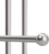Umbra Trigem Hanging Jewelry Organizer Tiered Tabletop Free Standing Necklace Holder Display, White/Nickel...