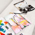 Zenacolor - Paper Palette Pad - 50 Removable and Disposable Sheets for Painters - 80gsm, 24lb - Paint Mixing Palette for All Paints (Oil, Acrylic,...