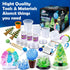 UNGLINGA Crystal Growing Experiment Science Kits for Kids, S.T.E.M Projects Learning Educational Toys Gifts Idea for Boys Girls, Grow 5 Vibrant Cr...