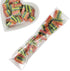 100 Pcs Cellophane Bags, 2x10 Inches Self Sealing Treats Bags, Pretzels Individual Bags, Clear Cellophane Bags for Pretzel Rods Candies Snacks Coo...