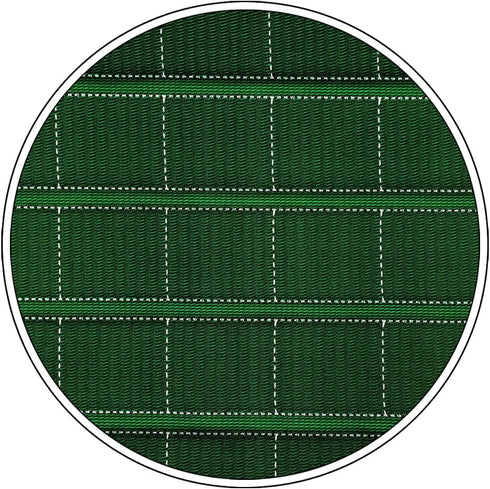 SHLAX&WING Green Checkered Mens Silk Pocket Square Unique Design Large 12.6 inches...