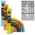 4C Energy Rush Drink Mix - Pack of 2 Boxes - 18 Packets Each - Makes 36 Servings - 6 Orange, 6 Berry, 6 Citrus Packets - Bonus Variety Pack -Net W...