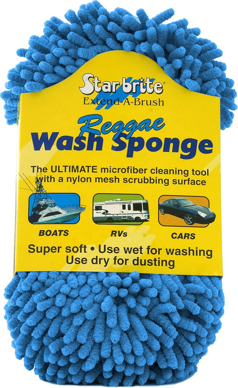 STAR BRITE Sponge-Micro Fiber Reggae (Blue) (040078)...