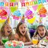 EAMAY Happy Birthday Bulletin Board Sets, Preschool & Kindergarten Classroom Decorations, Back to School Classroom Supplies, Cardstock Colorful Cu...