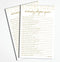Nursery Rhyme Quiz Game - Baby Shower Games - Gold Confetti (50-Sheets)...