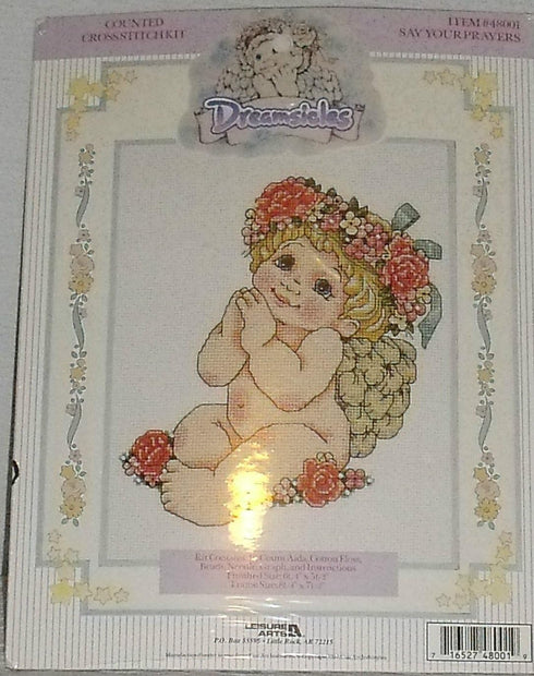 Dreamsicles Cross Stitch Kit SAY YOUR PRAYERS Leisure Arts...