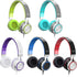 ELECDER i39 Headphones with Microphone Foldable Lightweight Adjustable On Ear Headsets with 3.5mm Jack for Cellphones Computer MP3/4 Kindle School...