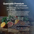 Quercetin Premium with Zinc and Bromelain - Immune System and Respiratory Health Support - Antioxidant Benefits - Non-GMO, Gluten-Free - 60 Vegan ...