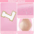 Initial Makeup Bag for Women Travel Small PU Leather Cosmetic Bag Cute Pink Personalized Preppy Chenille Letter Makeup Pouch for Purse Zippered To...