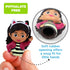 NBC Universal Gabby's Dollhouse Bath Finger Puppets, 10 Pc - Party Favors, Educational, Bath Toys, Story Time, Beach Toys, Playtime, Stocking Stuf...