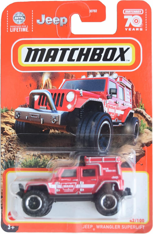 Matchbox Jeep Wrangler Superlift...