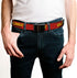 Buckle-Down Men's Web Belt The Big Bang Theory, Multicolor, 1.25" Wide-Fits up to 42" Pant Size...