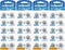 Ag13 Button Cell Batteries Alkaline 1.5 Volt LR44/ SR44/ L1154/ A76 /LR1154 /357A Coin Battery (40 Count (Pack of 1))...