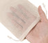 PALTERWEAR 100 Percent Natural Cotton Double Drawstring Mesh Bag For Herbs, Nuts, Spices (5 x 7 Inch - Set of 5)...
