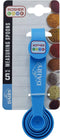 Dairy Blue Measuring Spoons - 5 Piece Set for Precise Cooking and Baking - Stackable Nesting Design - Color Coded Kitchen Tools by The Kosher Cook...