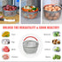 Original Salbree Steamer Basket for 6 qt quart Instant Pot Accessories, Stainless Steel Strainer and Insert fits IP Insta Pots, Instapot, Other Pr...