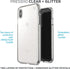 SPECK PRESIDIO CLR + GLITT CASE FOR IPHONE XS MAX - CLEAR WITH GOLD GLITTER/CLEAR...