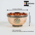 Indian Consigners Small Altar Witchcraft Serving, Offering or Smudging Bowl (Pentagram Bowl)...