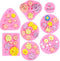 Flower Fondant Cake Molds-8 Pcs-Daisy, Rose, Chrysanthemum and Small Flower Leaf, Candy Silicone Molds for Chocolate Fondant Polymer Clay Soap Cra...