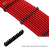 Cable Comb Kit includes for PSU extension cable, SATA and Molex sleeve Management Tools Wire Organizer Comb Computer Case Water Cooling Cable Comb...
