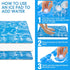 Cooling Mat for Dogs Water Injection Cooling Mats Cooling Bed Mats,Self Cooling Pet Dog Cool Mat Pads for Dogs Cats Indoor and Outdoor (Large, Blu...