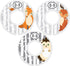 Baby Closet Size Dividers - Woodland Nursery Closet Dividers for Baby Clothes - Fox Deer Bear Hedgehog Beaver Nursery Decor - Baby Closet Dividers...