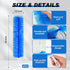 2 Pcs Cobweb Duster Bendable Fan Duster Plastic Dust Cleaner Microfiber Head Washable Ceiling Brush Reusable Dirt Remover for Stand Fan Air Condit...