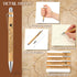 Bible Verse Pens Bamboo Christian Pen Wooden Retractable Bible Pen 1 mm Inspirational Quotes Ballpoint Pen Motivational Pen Bulk for Women Men Off...