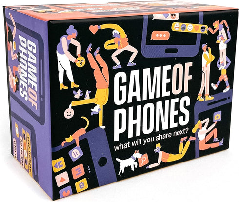 Game of Phones - What Will You Share Next? Card Game...