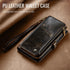 Defencase Compatible with iPhone 11 Case Wallet with RFID Blocking Card Holder for Women and Men, Fashion PU Leather Magnetic Snap Flip Zipper Str...
