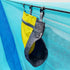 Hammock Organizer Bag Dangling Pouch, Portable Hammock Storage Bag Storage Container for Camping Climbing Hiking Outdoor Sports, Yellow...