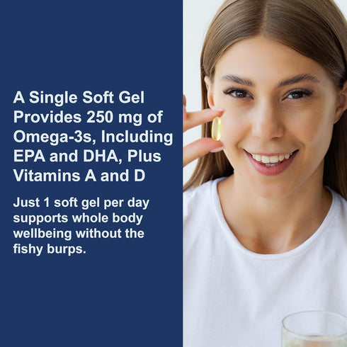 Carlson - Cod Liver Oil, Super 1000 mg + Vitamins A & D3, Wild Norwegian, Sustainably Sourced, 100 Softgels...