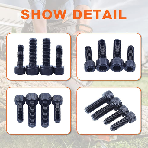 MUFFLER Mount SCREW for Husqvarna 362 365 371 372 372XP 385 390 XP Chainsaw Part, Muffler Mount Screw...