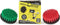 Drill Brush - Indoor/Outdoor Medium and Stiff 4-inch Round - Spin Brush - Combo Kit - Cleaning Supplies - Stove, Oven, Sink - Grout Cleaner - Outd...