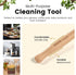 Bottle Brush, 14in Extra Long German Beechwood Handle, Strong Hemp Bristles, Zero Waste, Cleans and Scrubs Hard to Reach Wide Mouth Jars, Glasses,...